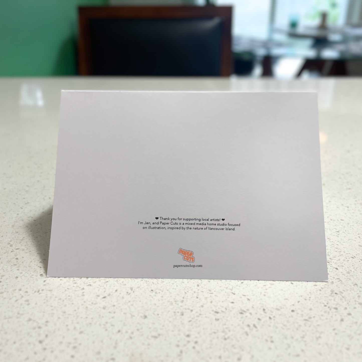 Thanks For Putting Up With Me - Card