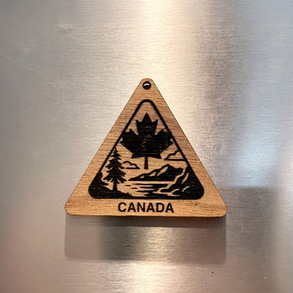 Wood Magnets - Local Landmarks Collection