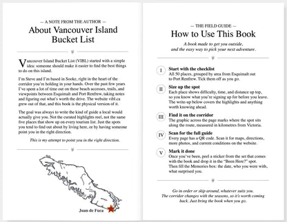 Juan de Fuca Bucket List - 50 Places You Must See | A VIBL Book