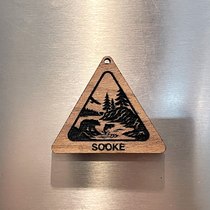 Wood Magnets - Local Landmarks Collection