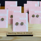 Earrings - Wood & Sterling Silver