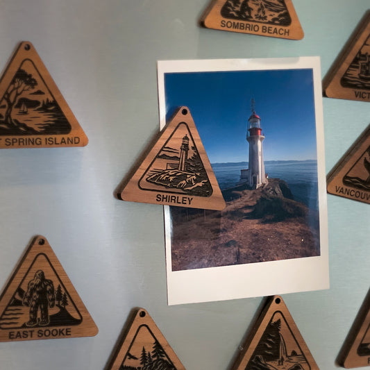 Wood Magnets - Local Landmarks Collection