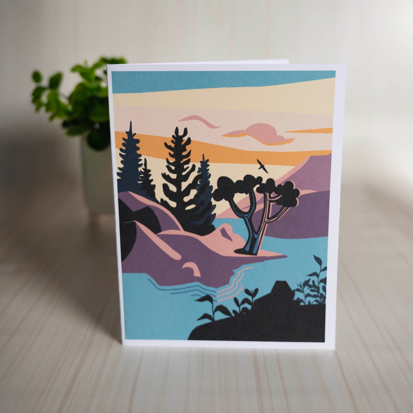 West Coast Shoreline Card