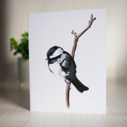 Chickadee Greeting Card
