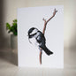 Chickadee Greeting Card