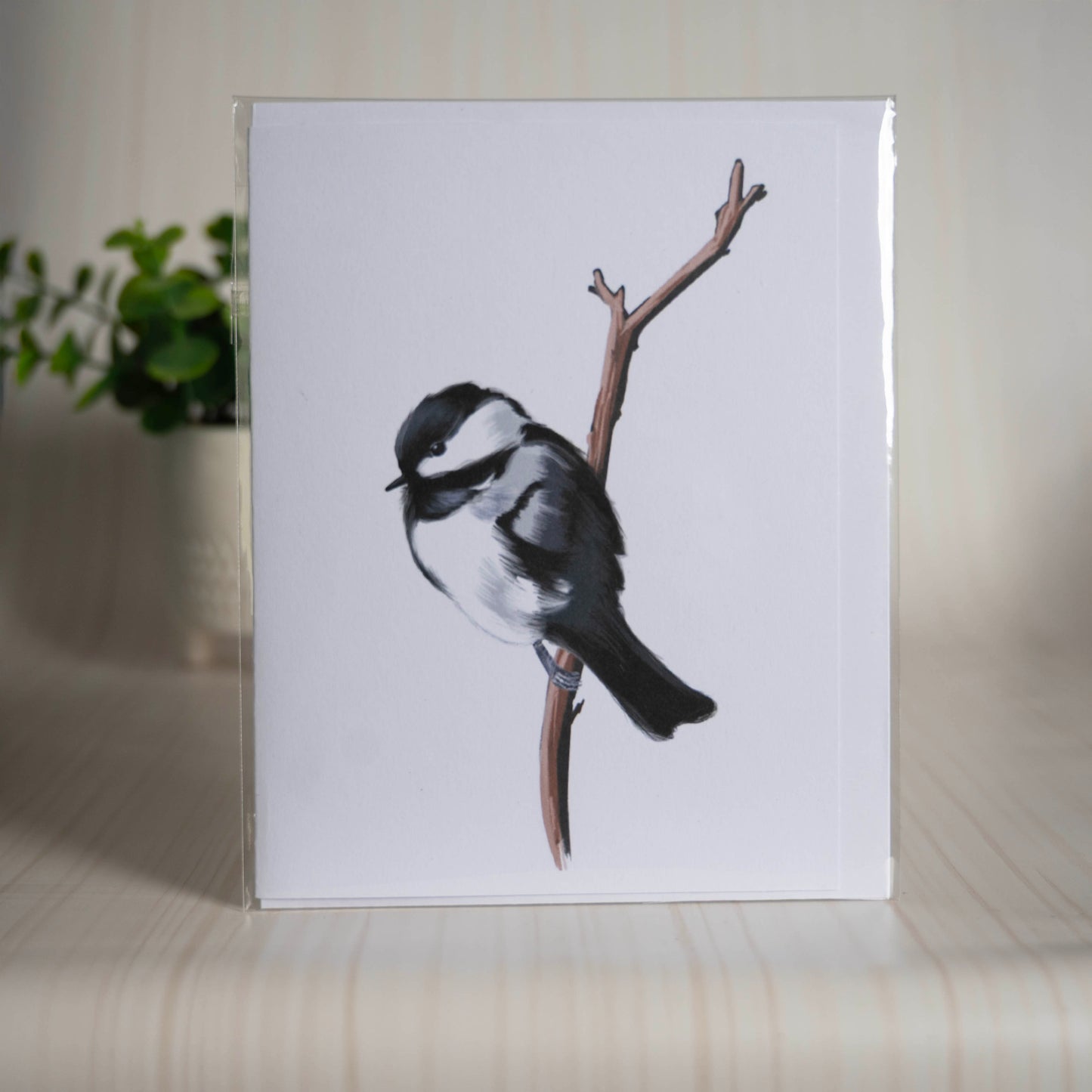 Chickadee Greeting Card