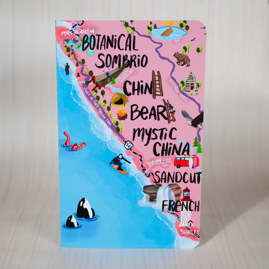Coastal - Juan de Fuca Notebook Front Cover