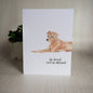 Puppy Condolence Card