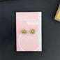 Earrings - Wood & Sterling Silver
