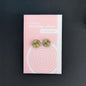 Earrings - Wood & Sterling Silver