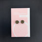 Earrings - Wood & Sterling Silver