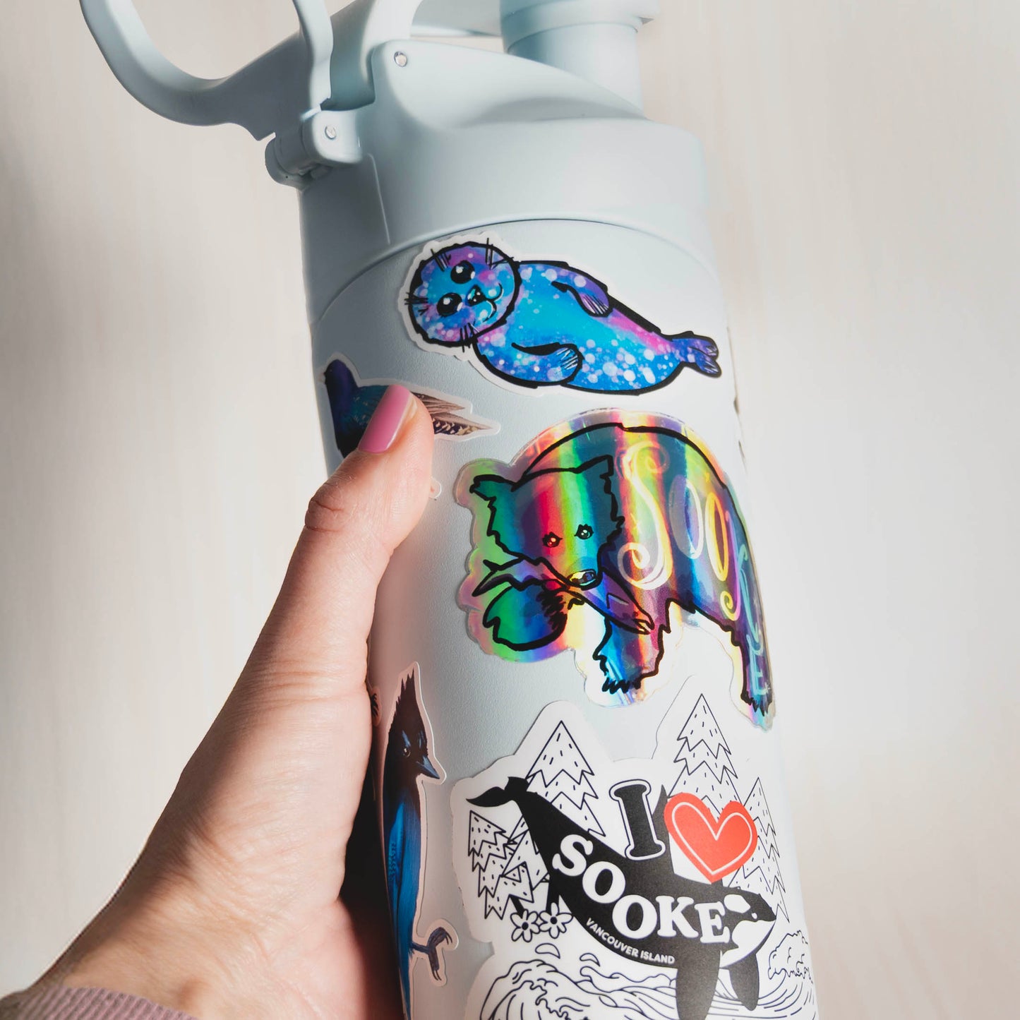 I Love Sooke Sticker - Orca