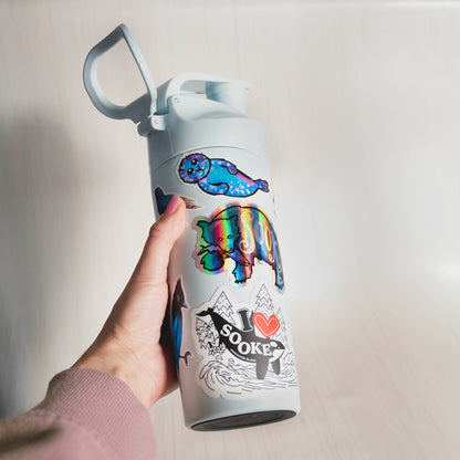 Emotional Support Water Bottle Sticker
