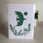 Sooke BC Bird & Wildflower Greeting Card