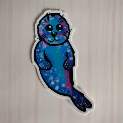 Friendly Harbour Seal Sticker