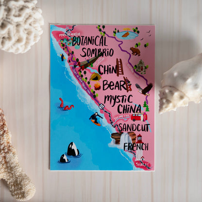 Coastal - Juan de Fuca Sticker