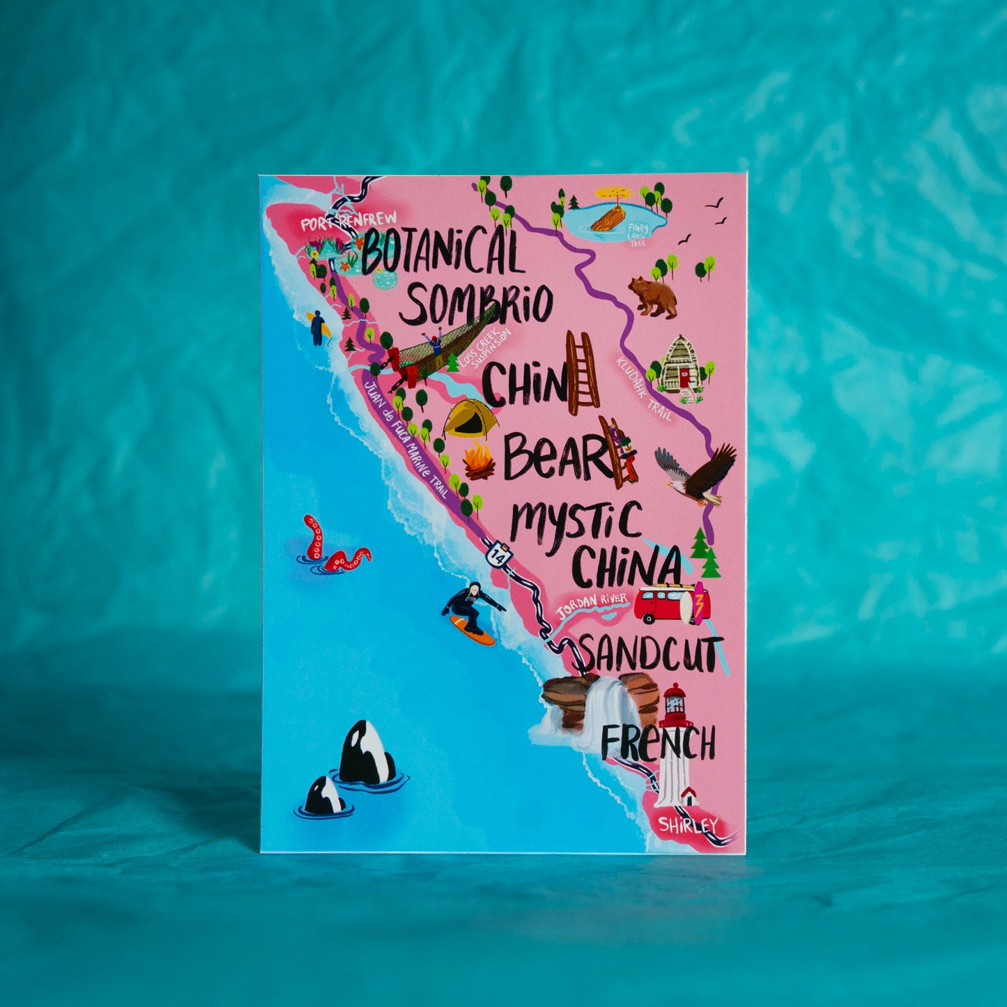 Coastal - Juan de Fuca Sticker