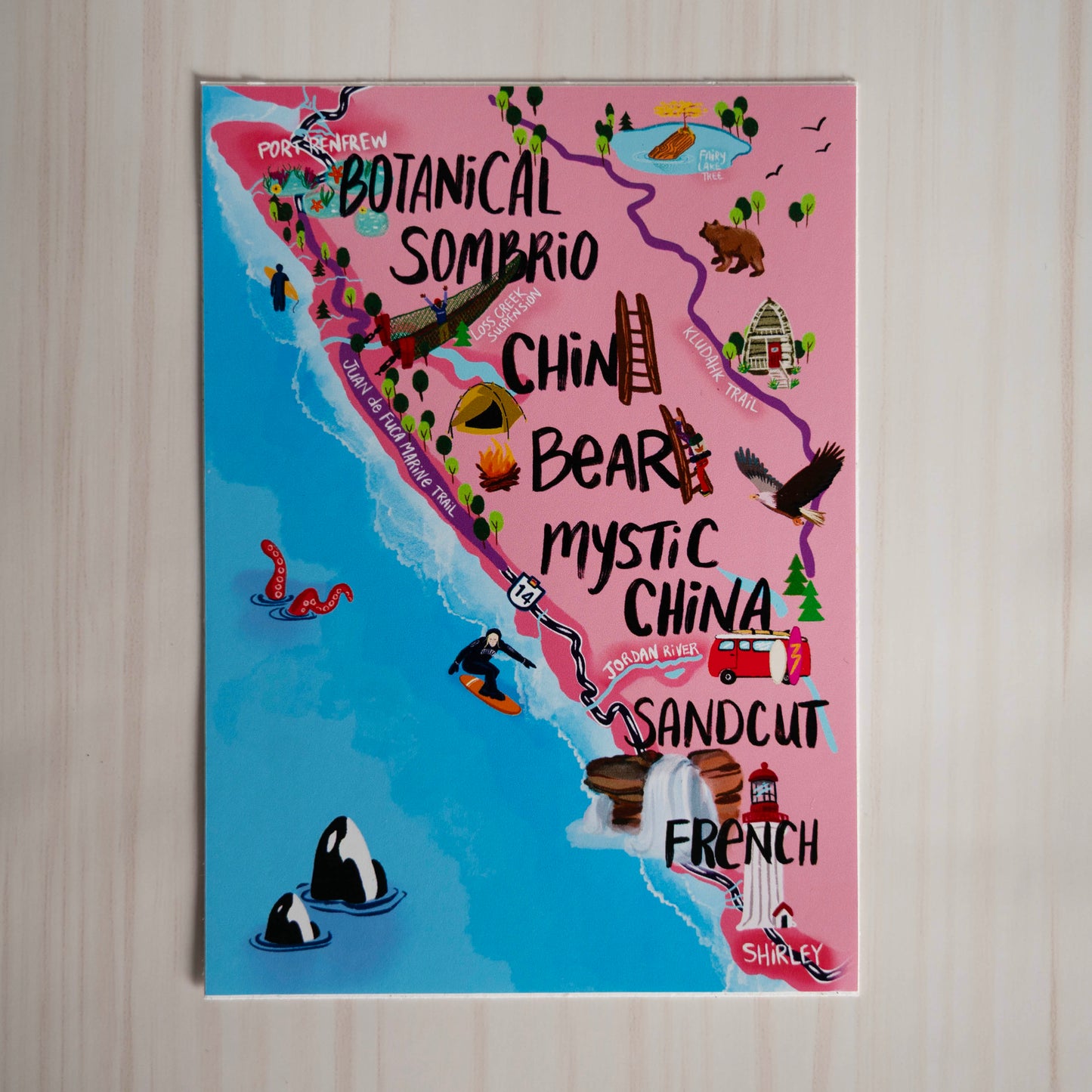 Coastal - Juan de Fuca Sticker