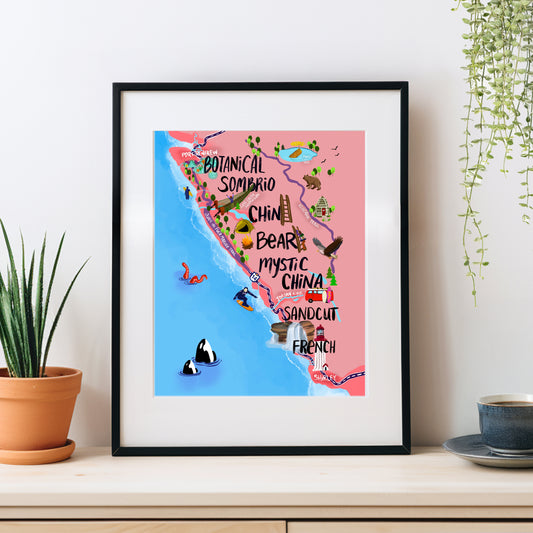 Coastal Juan de Fuca Print