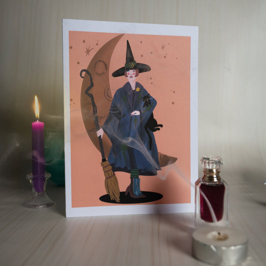 Moody Halloween Card