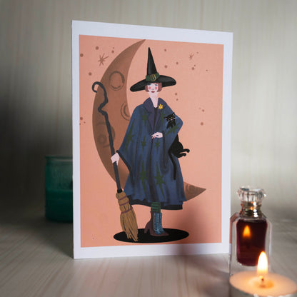 Moody Halloween Card