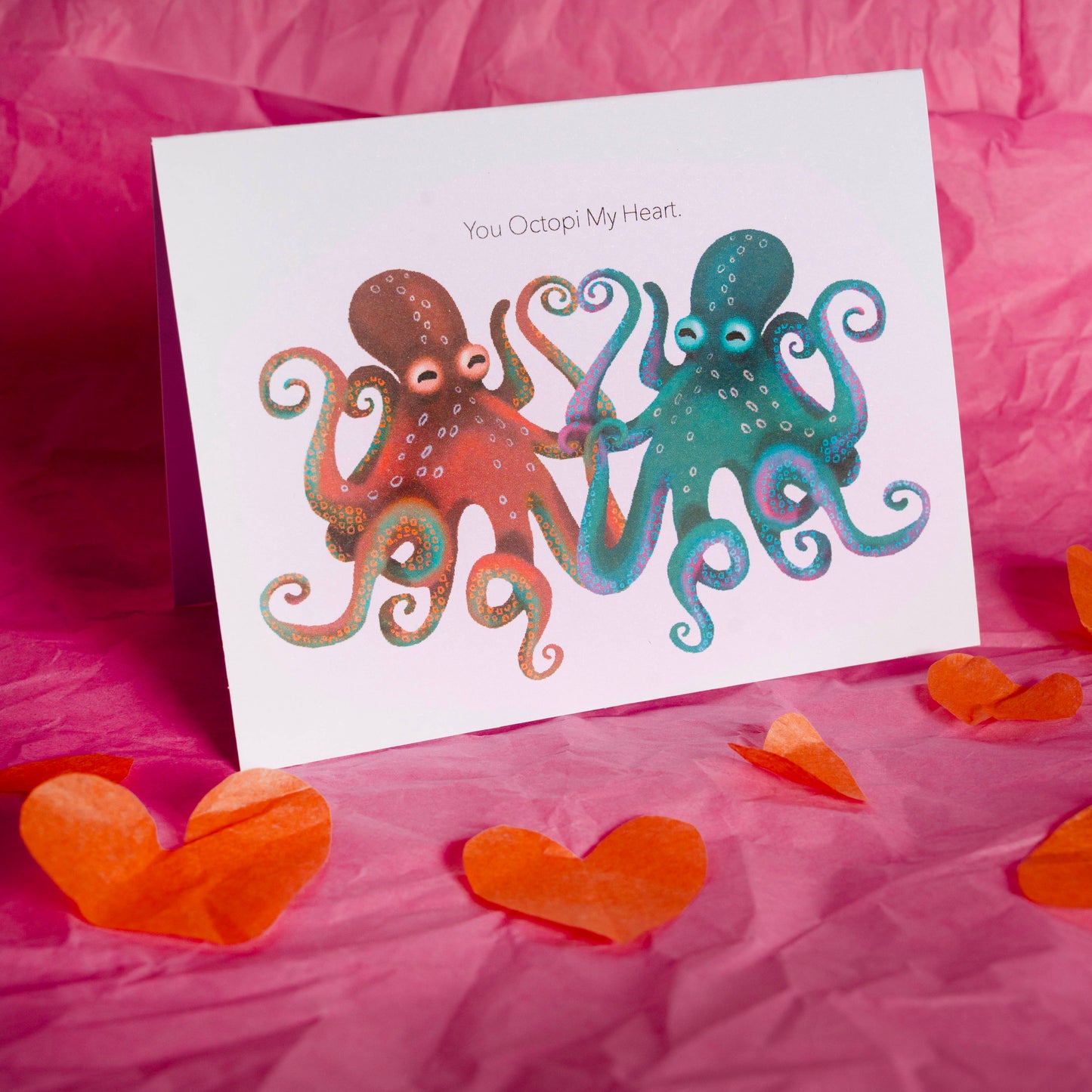 You Octopi My Heart - Card