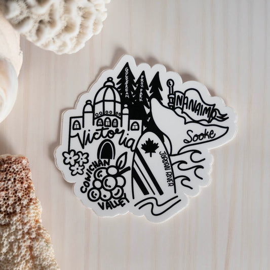 Victoria to Nanaimo Sticker