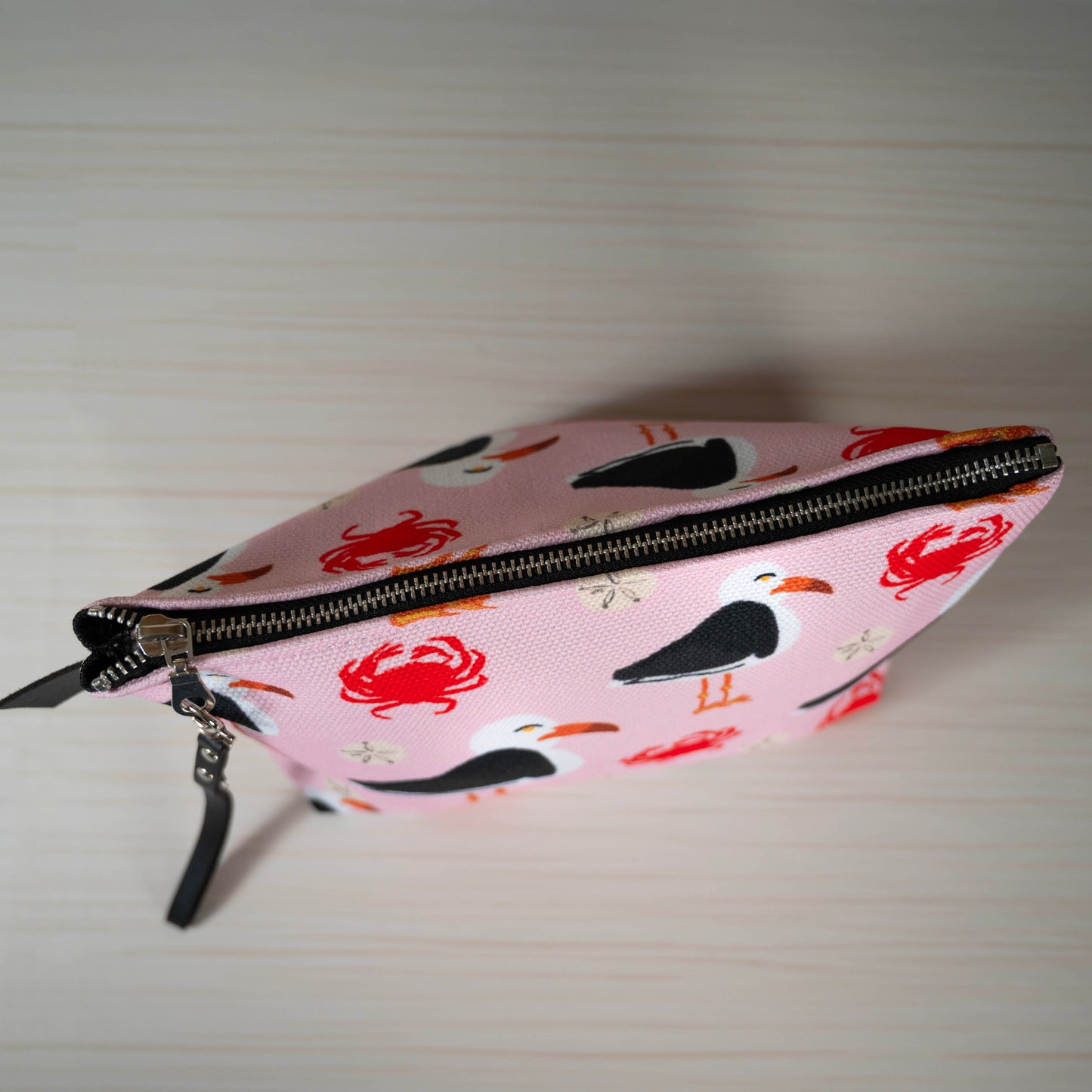 Seagull and Crab Travel Bag/Clutch