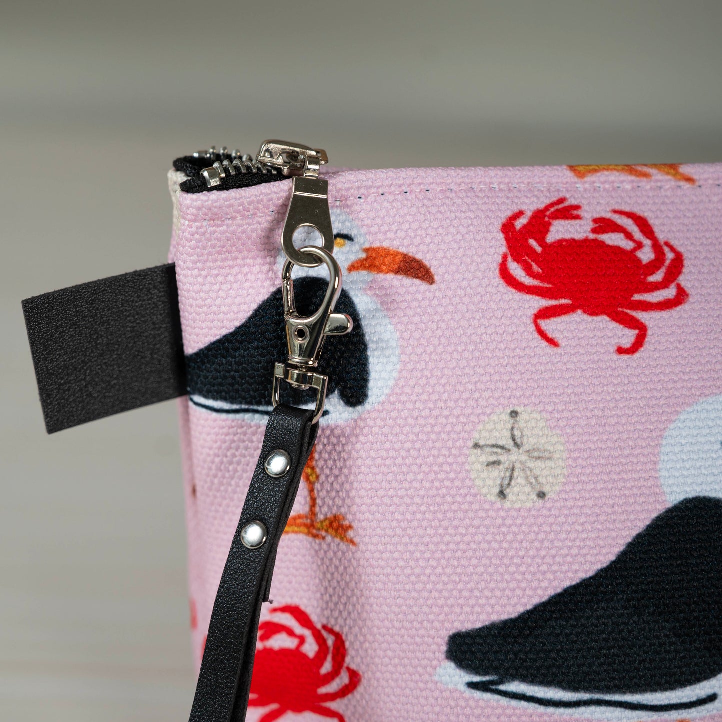 Seagull and Crab Travel Bag/Clutch
