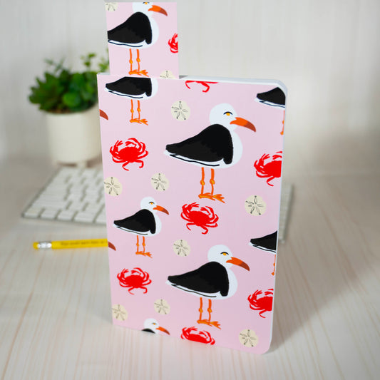 Seagull and Crab Notebook