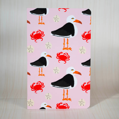 Seagull and Crab Notebook