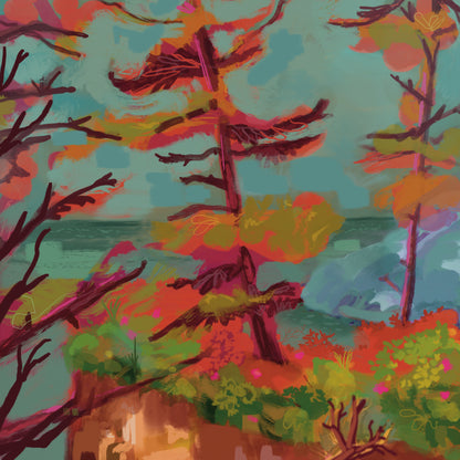 A Peek through the Trees