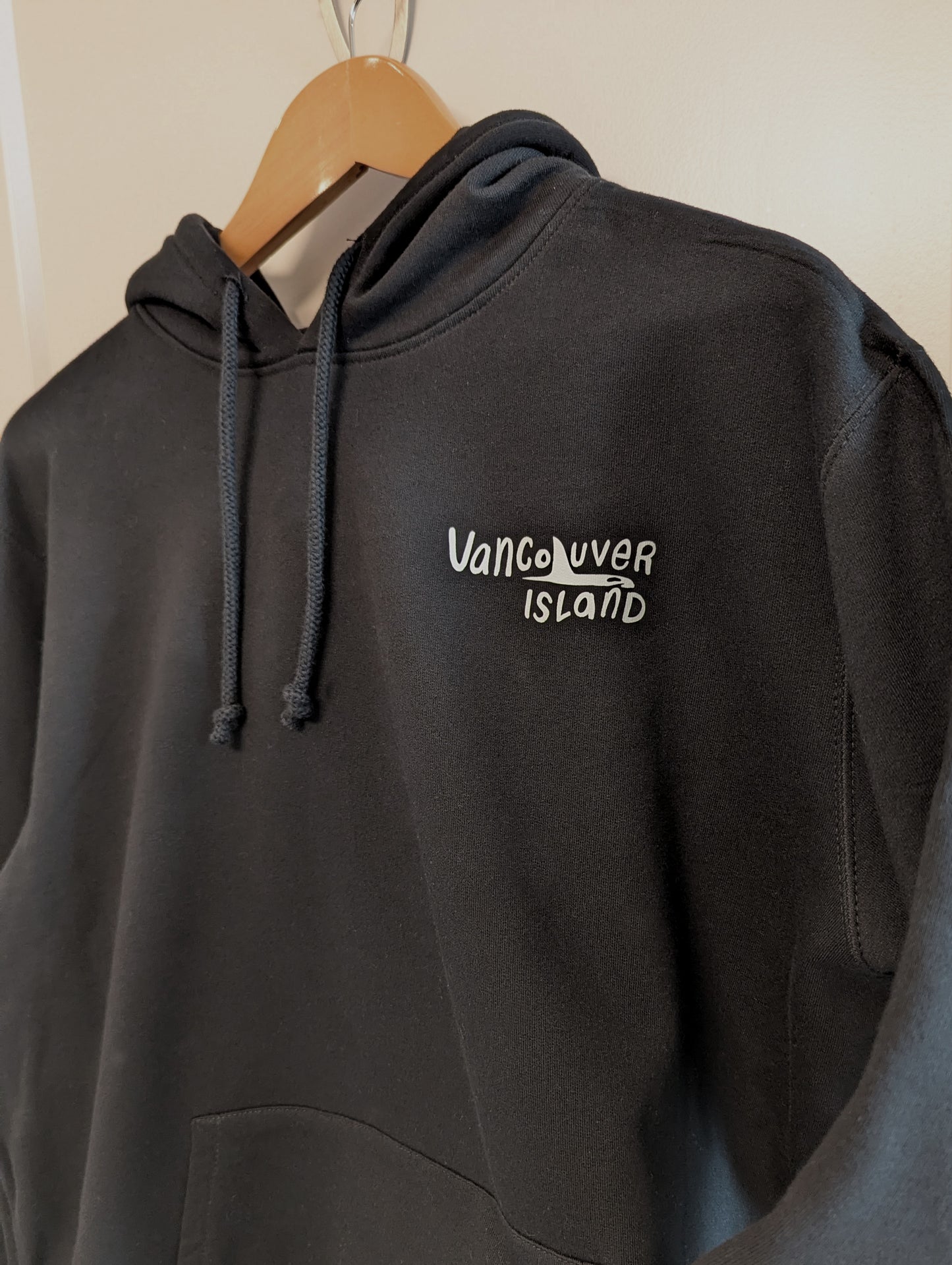 Black Organic Cotton Vancouver Island Hoodie