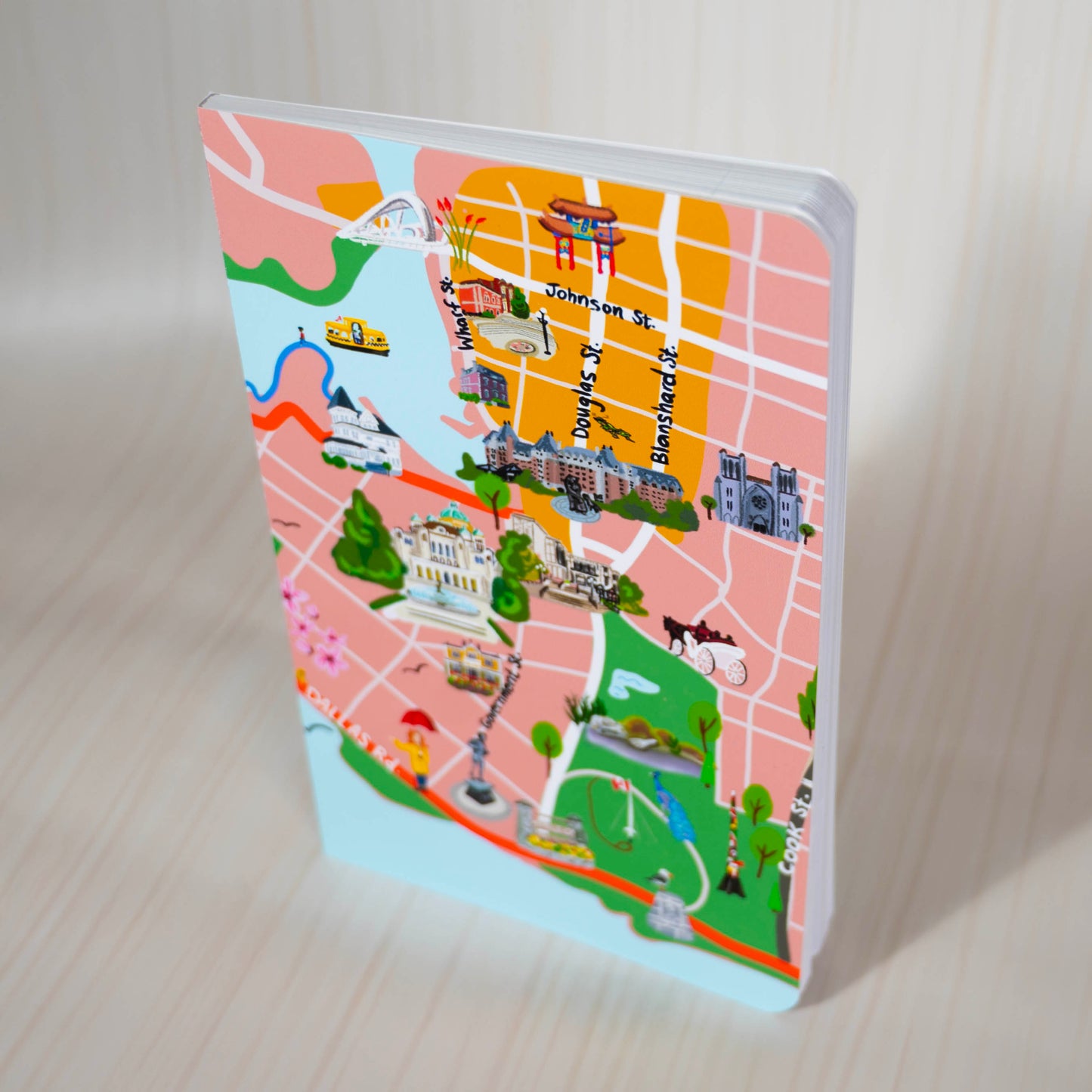 Victoria Map Notebook
