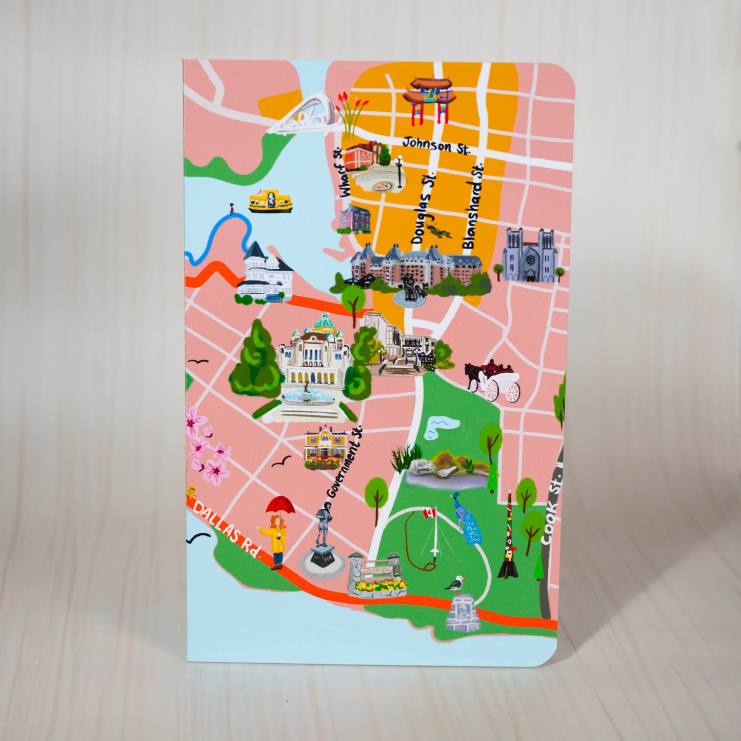 Victoria Map Notebook