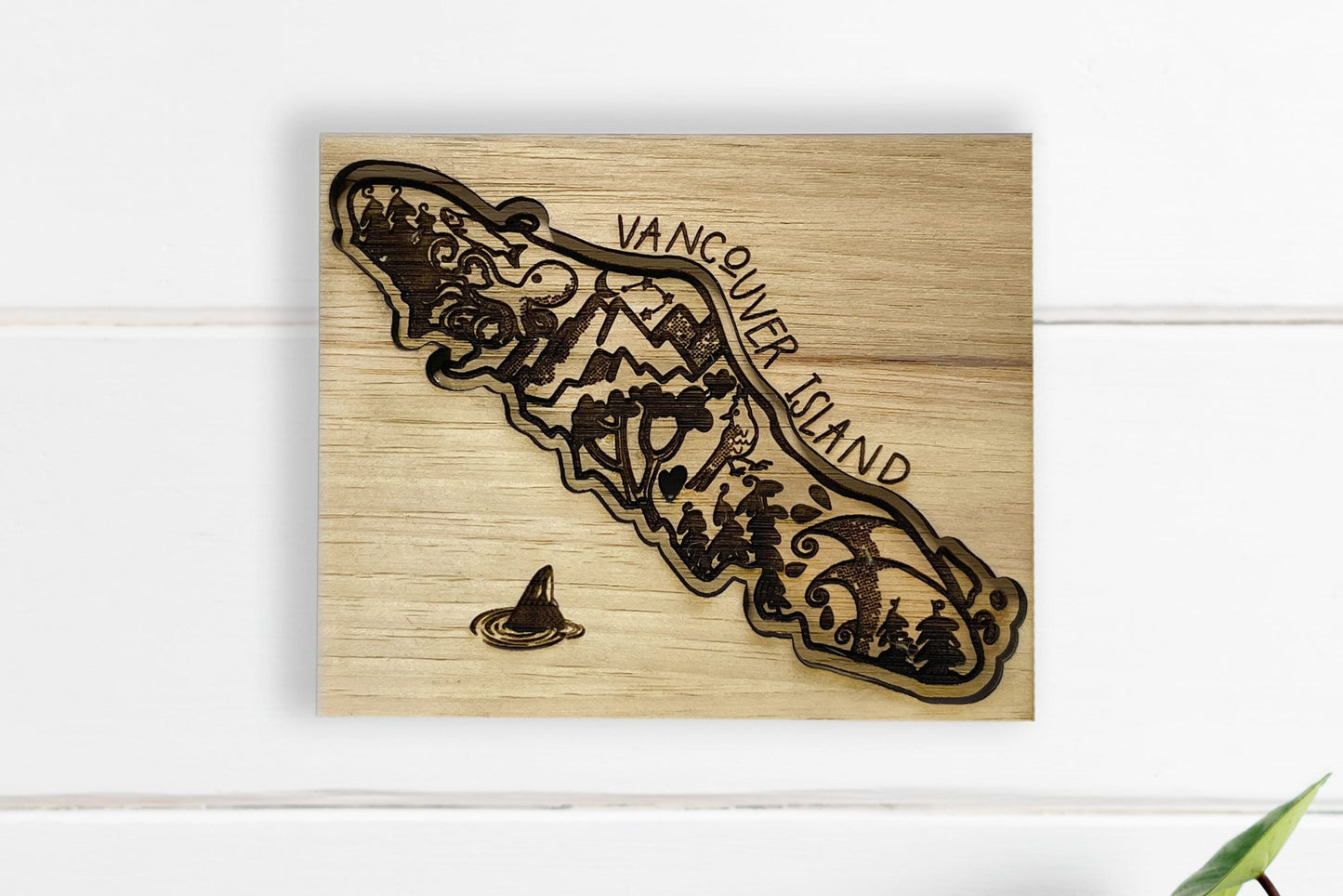 Vancouver Island Wood Wall Art